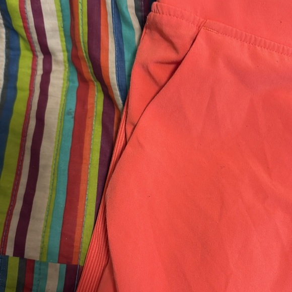 Athletic vibrant, orange Brooklyn ankle pants size 2 fast shipping - Picture 4 of 13